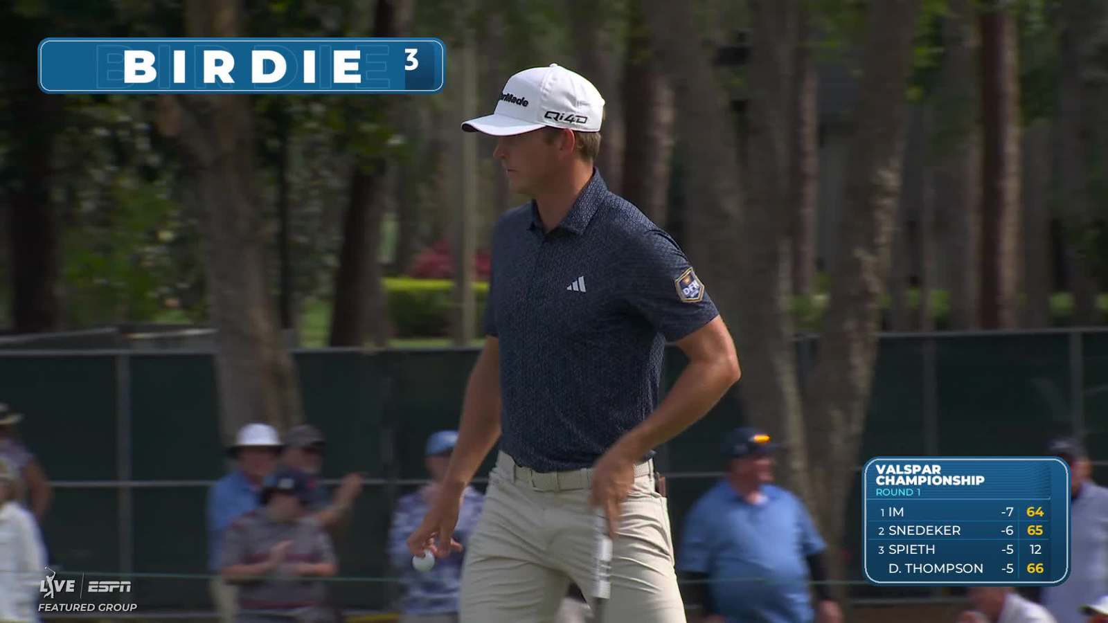 Jacob Bridgeman | Round 1 | 12th hole | Shot 3 | 2026 Valspar