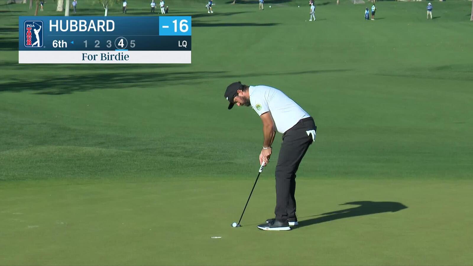 Mark Hubbard | Round 3 | 6th hole | Shot 4 | 2025 The American Express