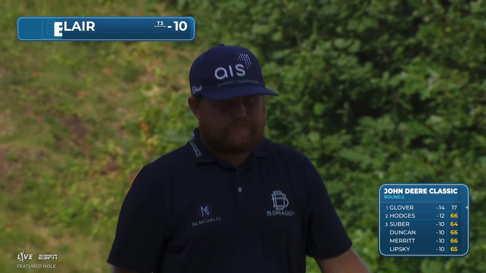 Zac Blair | Round 2 | 16th hole | Shot 2 | 2026 John Deere
