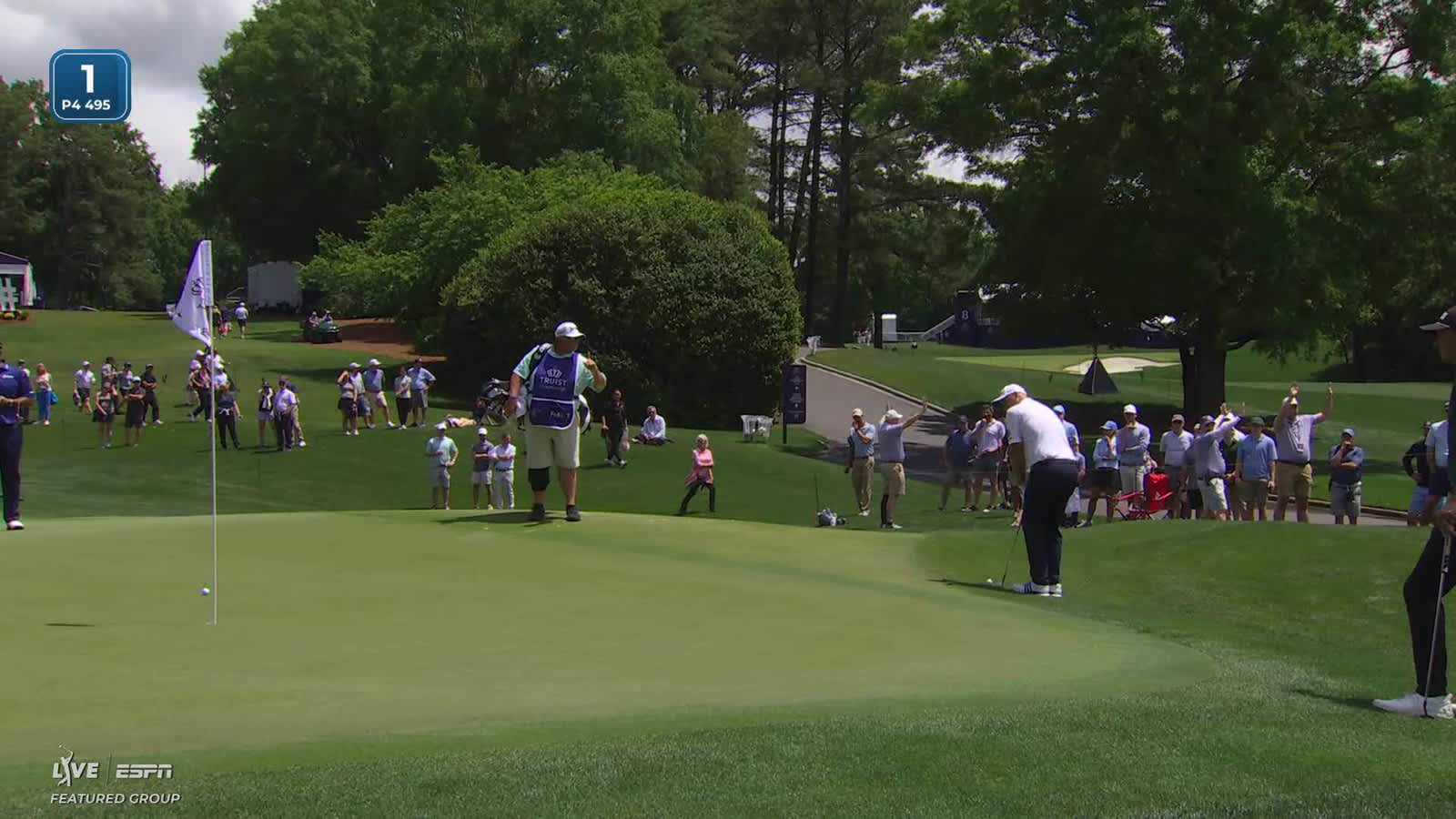 Sepp Straka | Round 1 | 1st hole | Shot 3 | 2026 Truist Championship