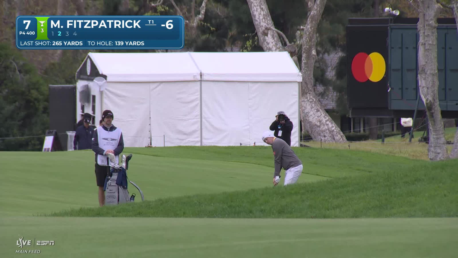 Matt Fitzpatrick | Round 2 | 7th hole | Shot 2 | 2026 The Genesis