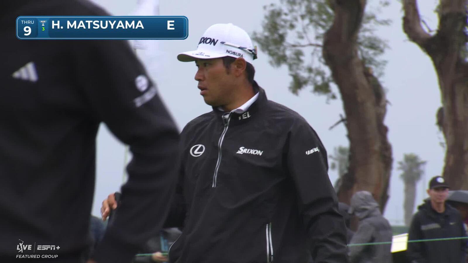 Hideki Matsuyama | Round 1 | 9th hole | Shot 5 | 2025 Genesis
