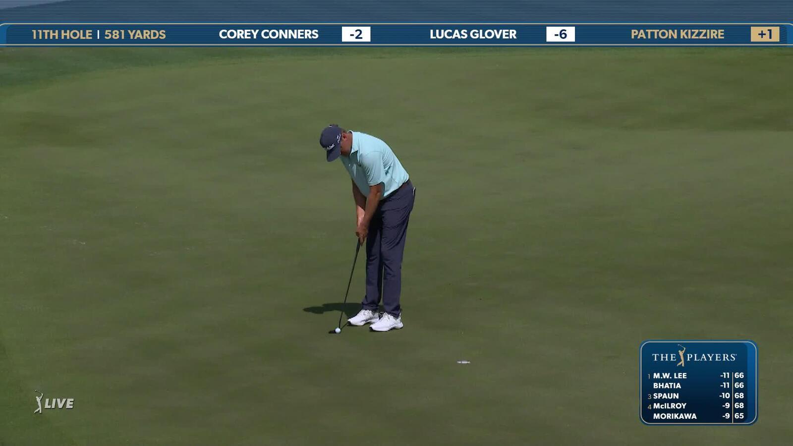 Patton Kizzire | Round 2 | 11th hole | Shot 4 | 2025 THE PLAYERS