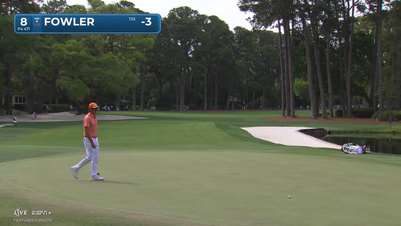 Rickie Fowler | Round 4 | 8th hole | Shot 4 | 2025 RBC Heritage