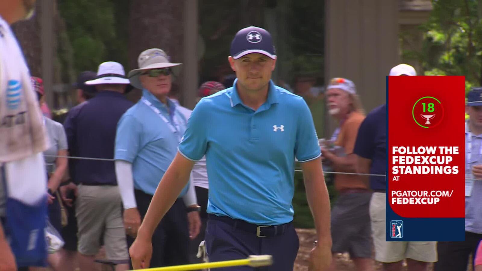 Jordan Spieth | Round 2 | 11th hole | Shot 4 | 2025 RBC Heritage