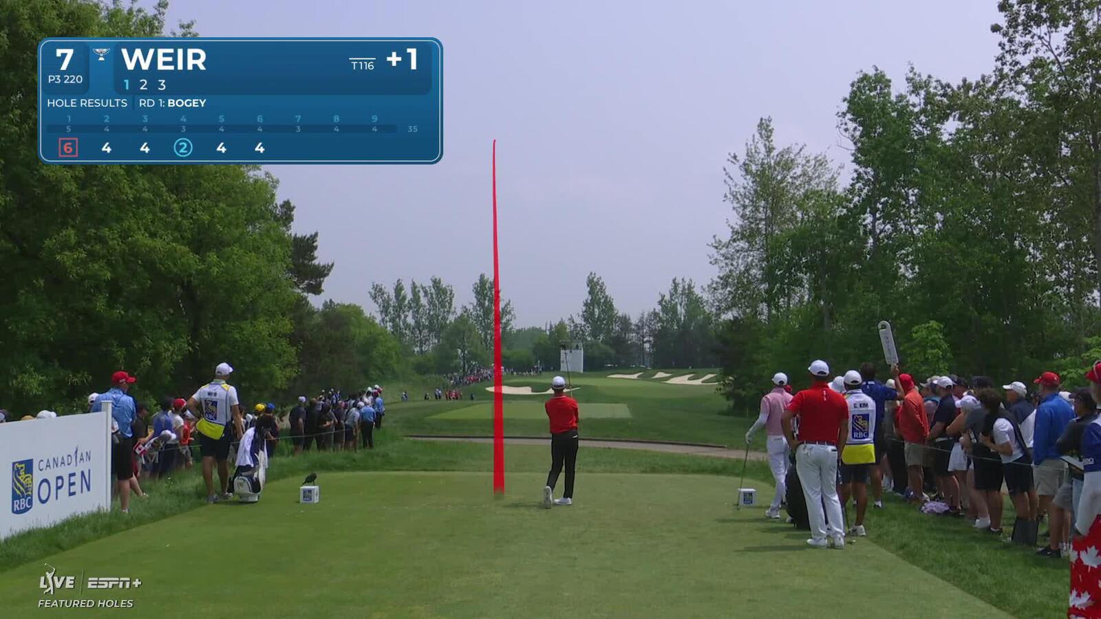 Mike Weir | Round 2 | 7th hole | Shot 1 | 2025 RBC Canadian