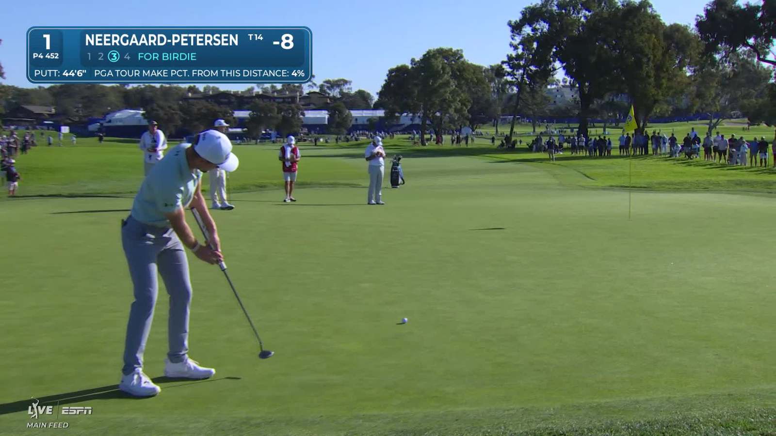 Rasmus Neergaard-Petersen | Round 3 | 1st hole | Shot 3 | 2026 Farmers