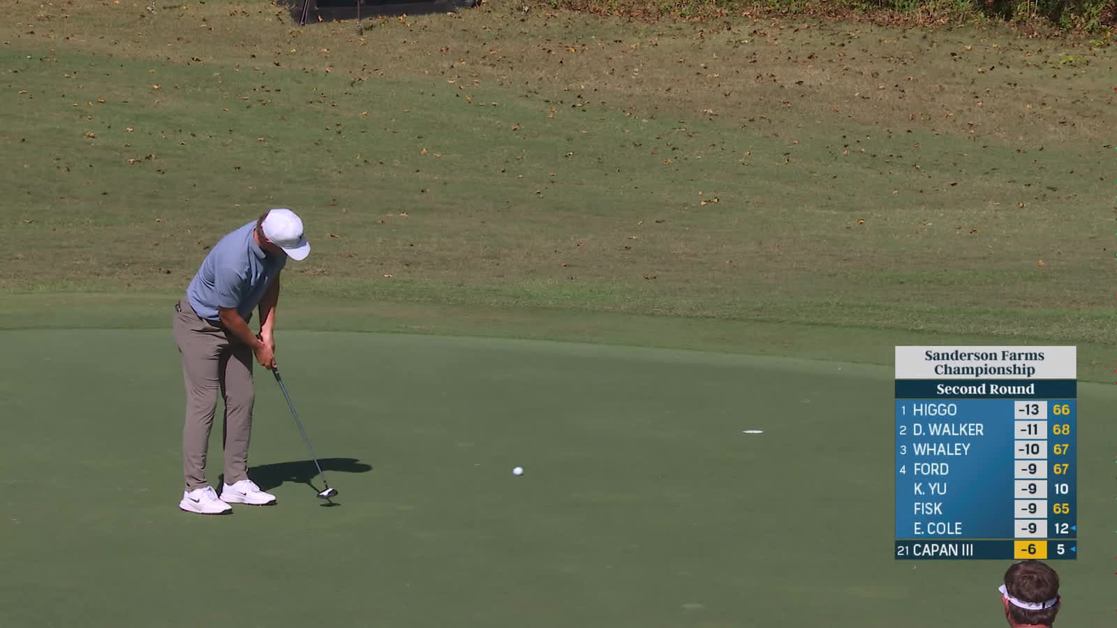 Frankie Capan III | Round 2 | 15th hole | Shot 3 | 2025 Sanderson Farms