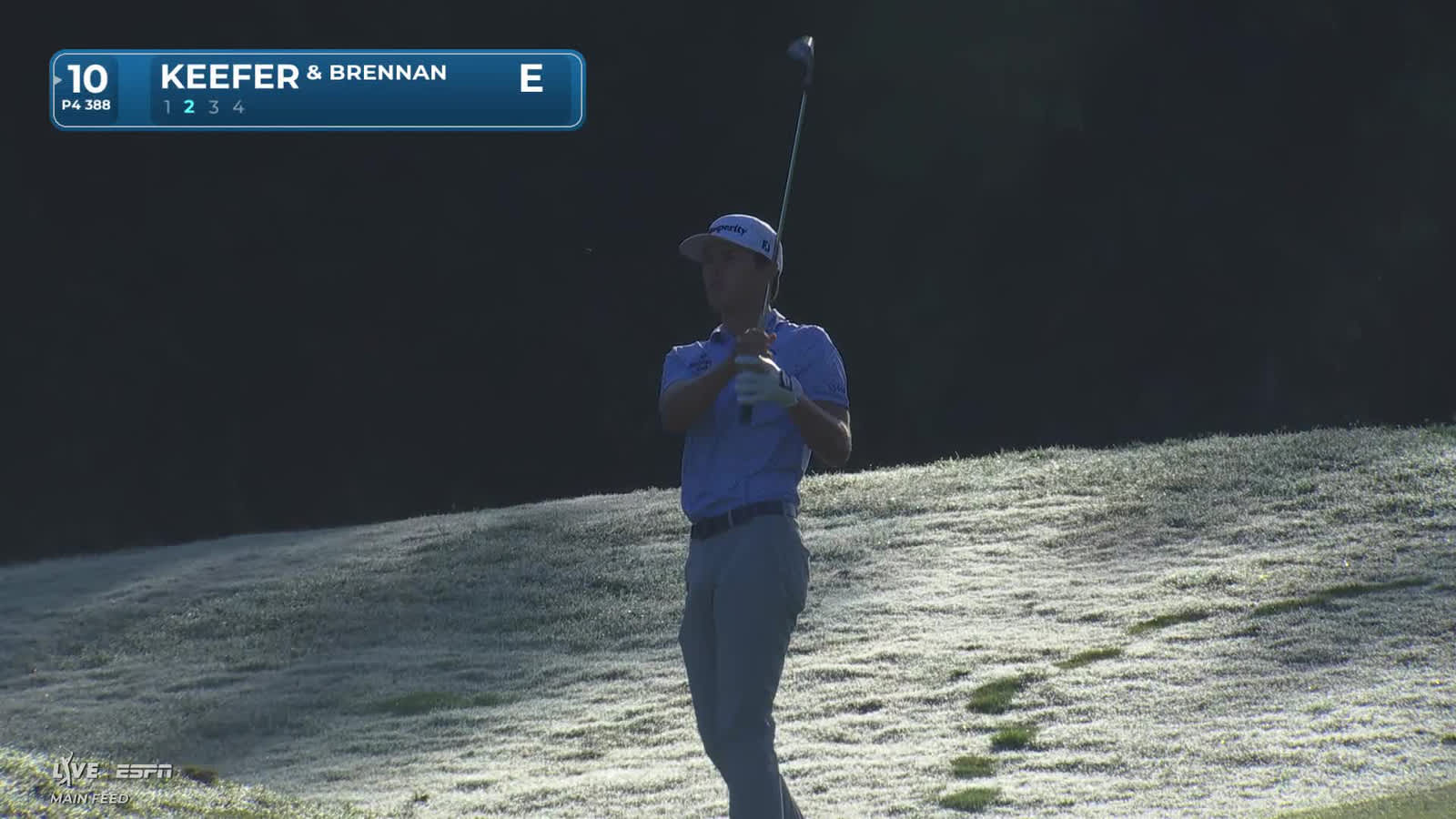 Johnny Keefer | Round 1 | 10th hole | Shot 2 | 2026 Zurich Classic