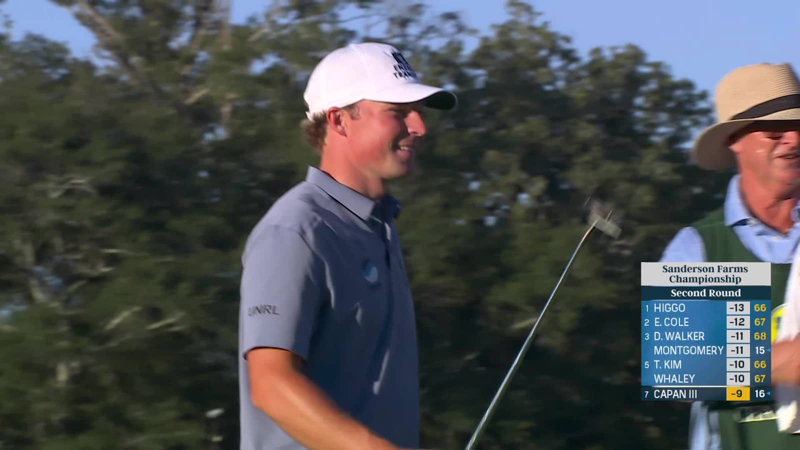 Frankie Capan III | Round 2 | 7th hole | Shot 2 | 2025 Sanderson Farms