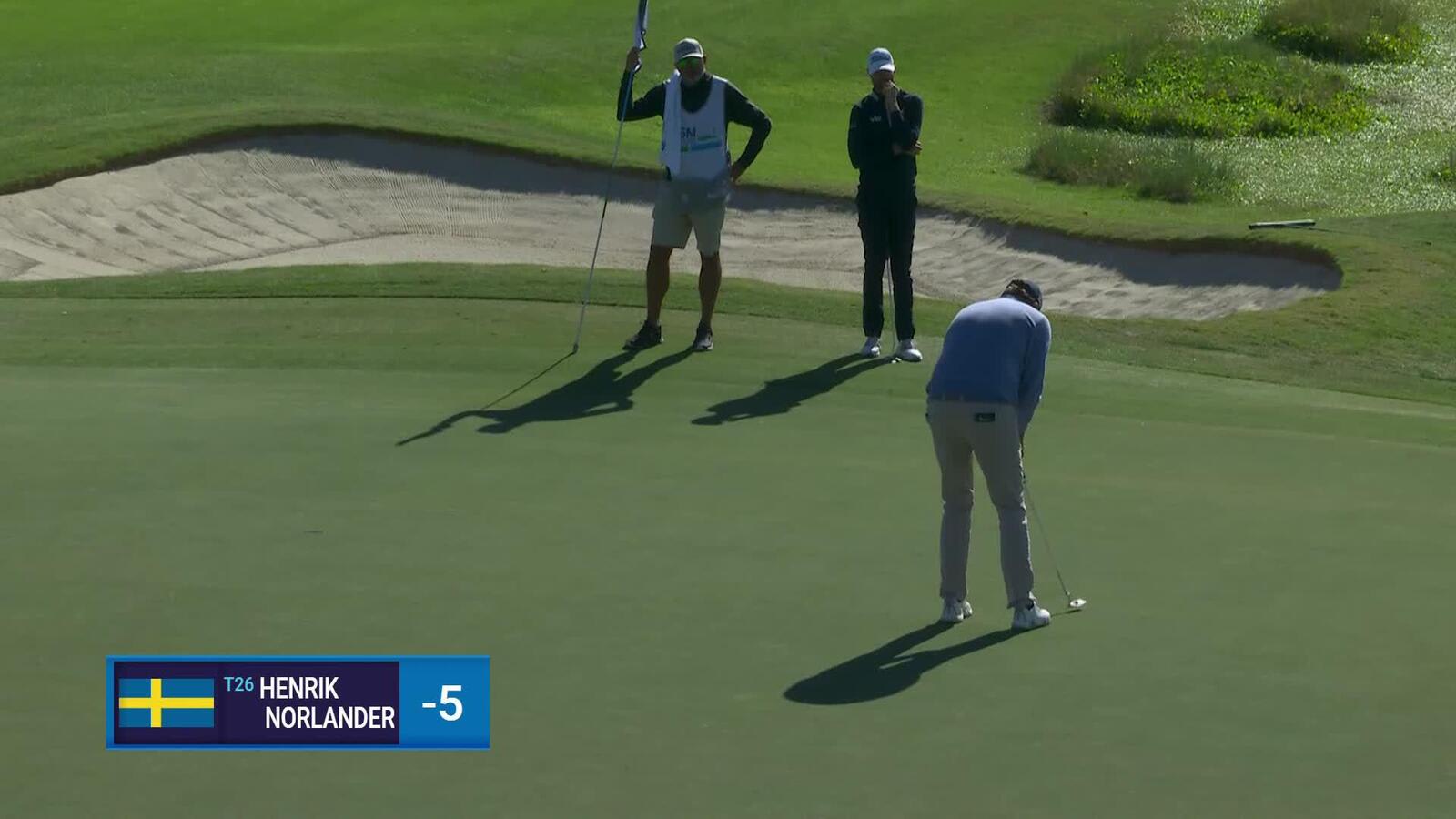 Henrik Norlander | Round 3 | 3rd hole | Shot 2 | 2024 The RSM Classic