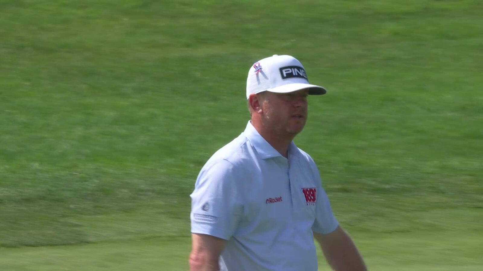 Nate Lashley | Round 2 | 5th hole | Shot 3 | 2025 Rocket Classic