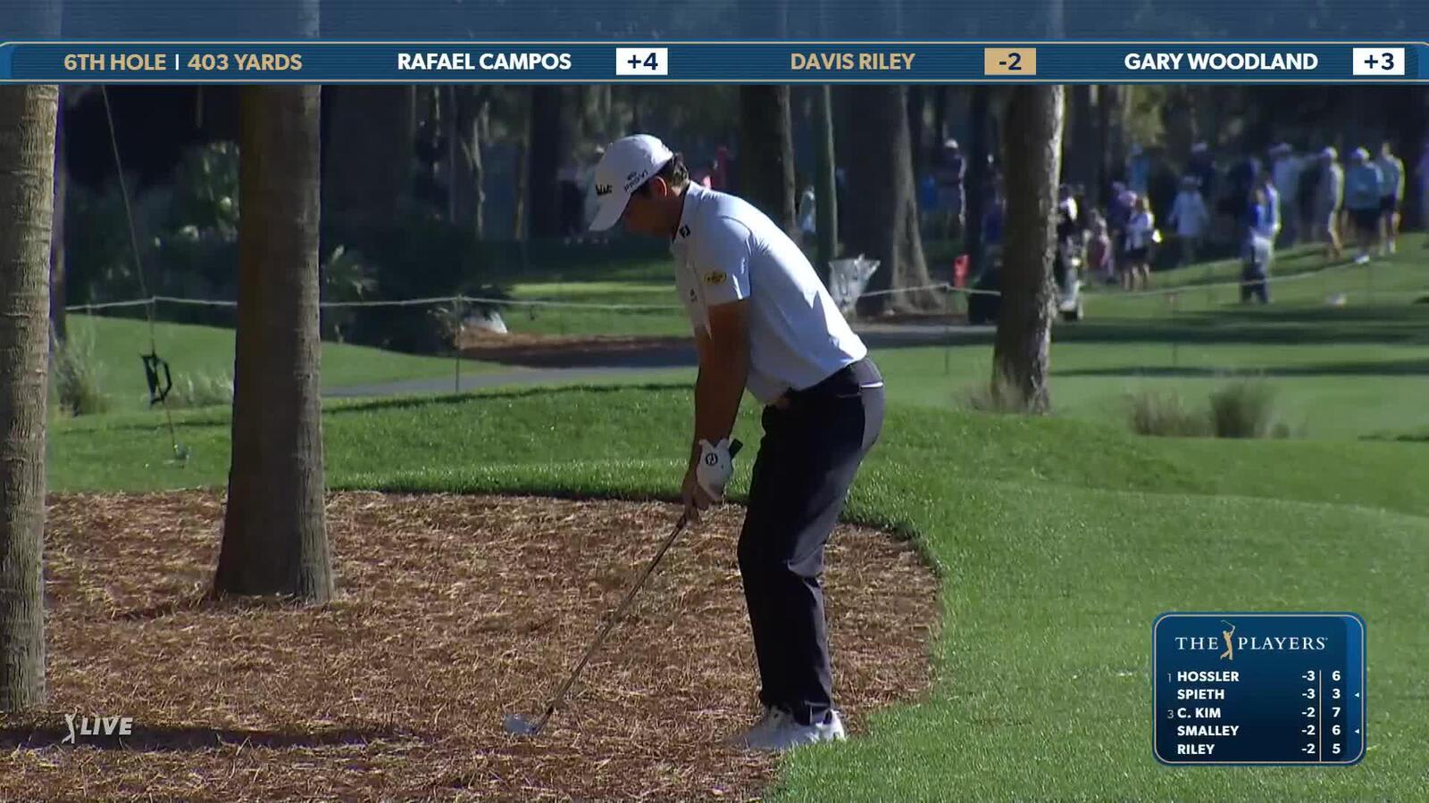 Davis Riley | Round 1 | 6th hole | Shot 2 | 2025 THE PLAYERS