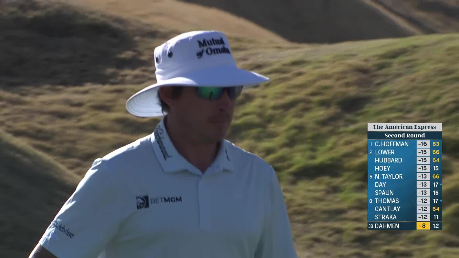 Joel Dahmen | Round 2 | 13th hole | Shot 2 | 2025 The American Express