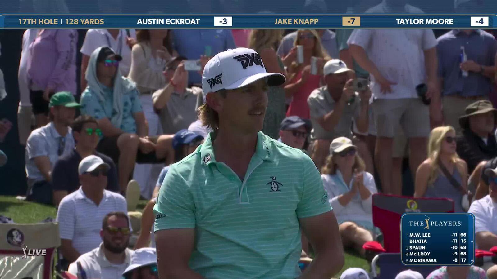 Jake Knapp | Round 2 | 17th hole | Shot 1 | 2025 THE PLAYERS