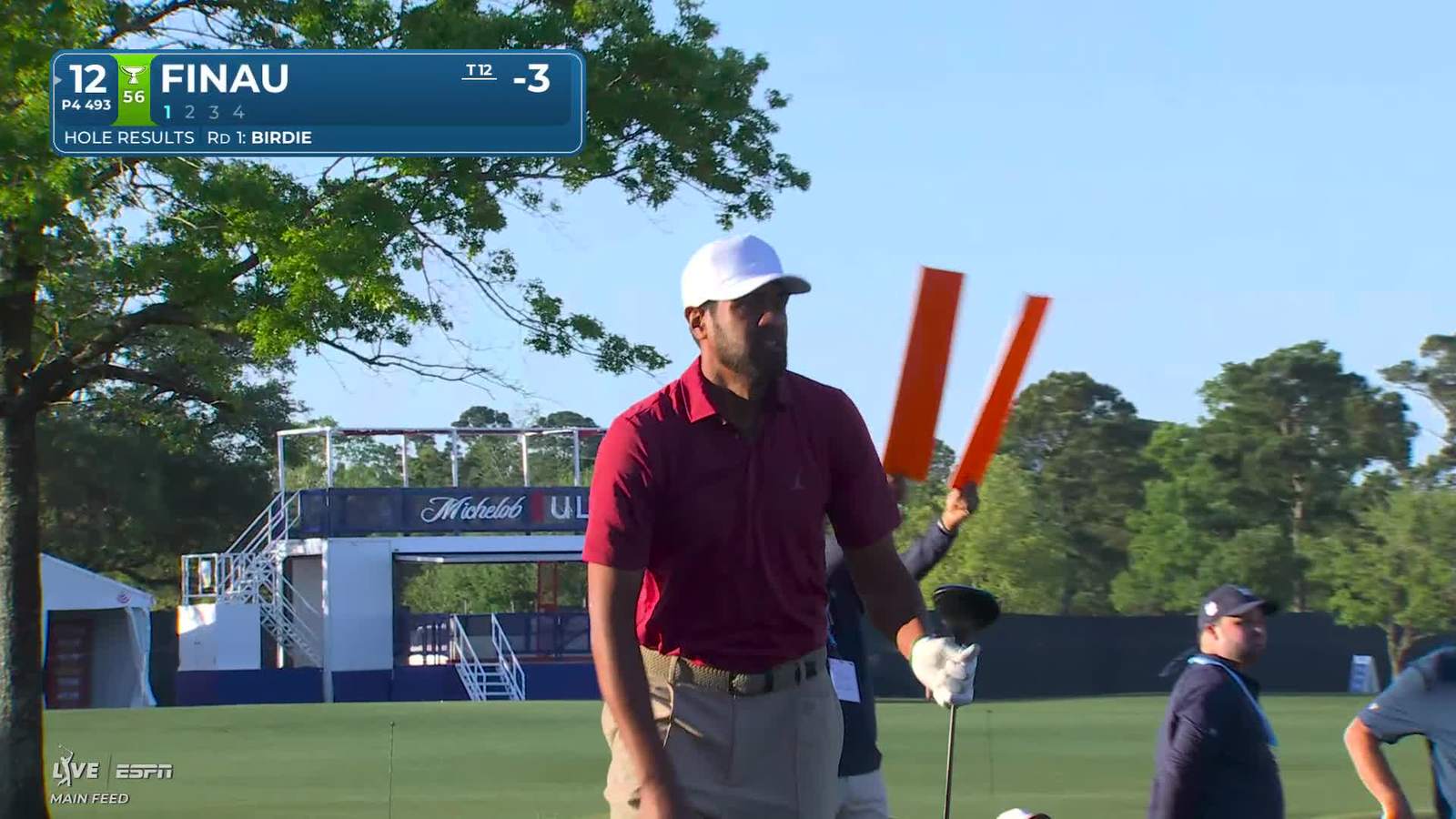 Tony Finau | Round 2 | 12th hole | Shot 1 | 2026 Texas Children's