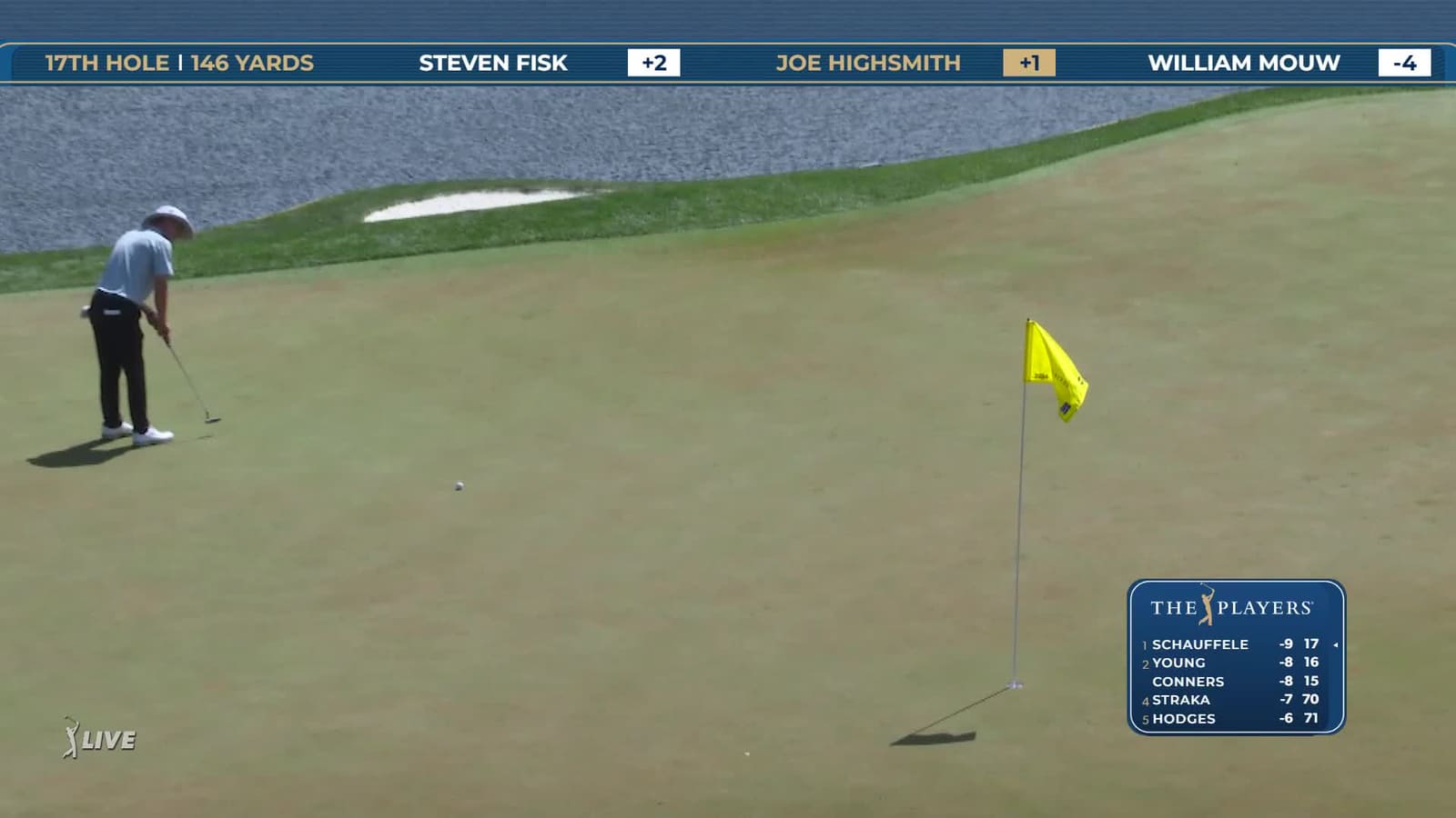 Joe Highsmith | Round 2 | 17th hole | Shot 3 | 2026 THE PLAYERS