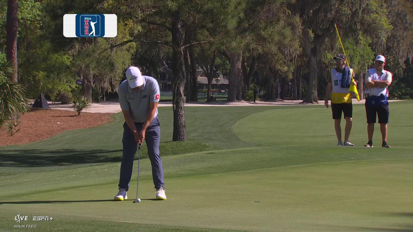 Matt Fitzpatrick | Round 1 | 3rd hole | Shot 4 | 2025 RBC Heritage