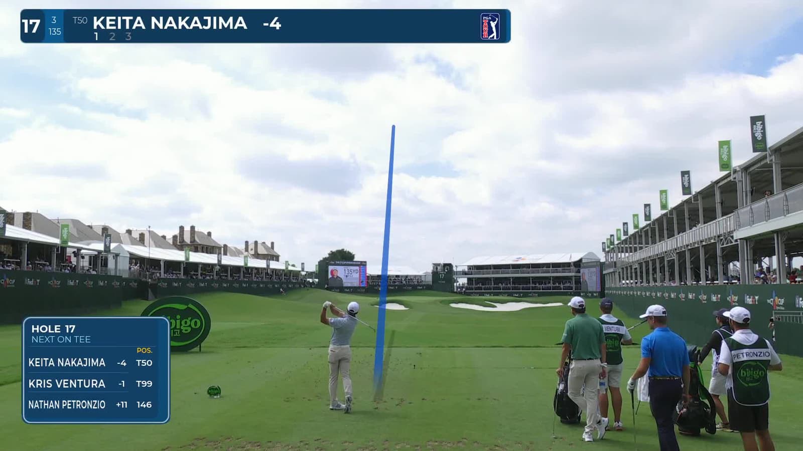 Keita Nakajima | Round 2 | 17th hole | Shot 1 | 2026 THE CJ CUP