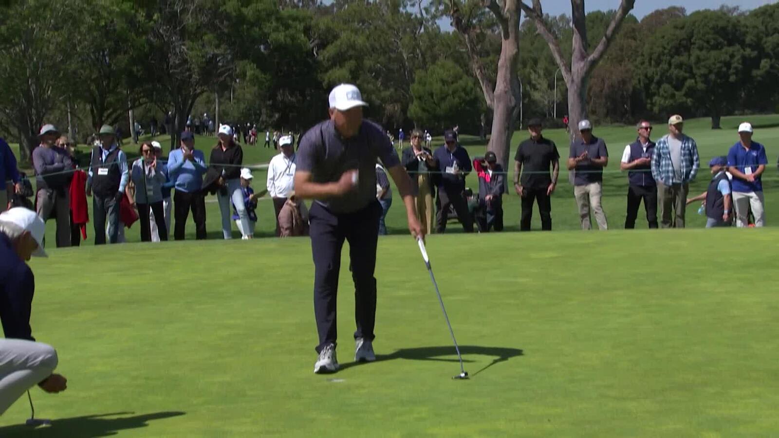 Freddie Jacobson | Round 3 | 11th hole | Shot 3 | 2025 Hoag Classic