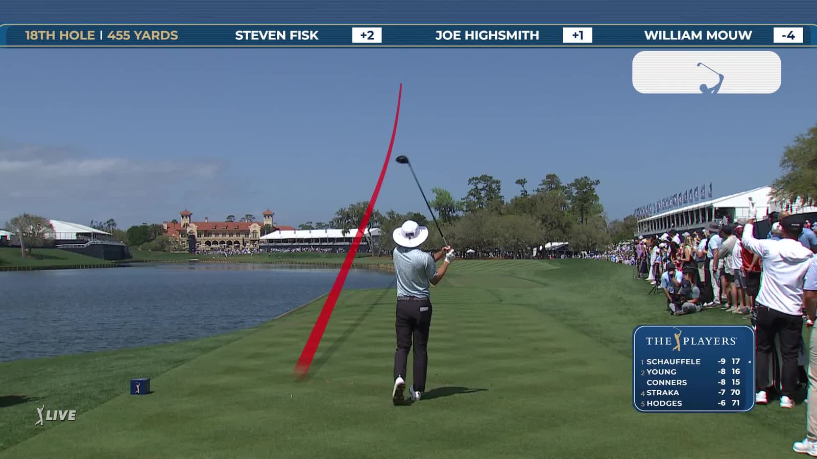 Joe Highsmith | Round 2 | 18th hole | Shot 1 | 2026 THE PLAYERS