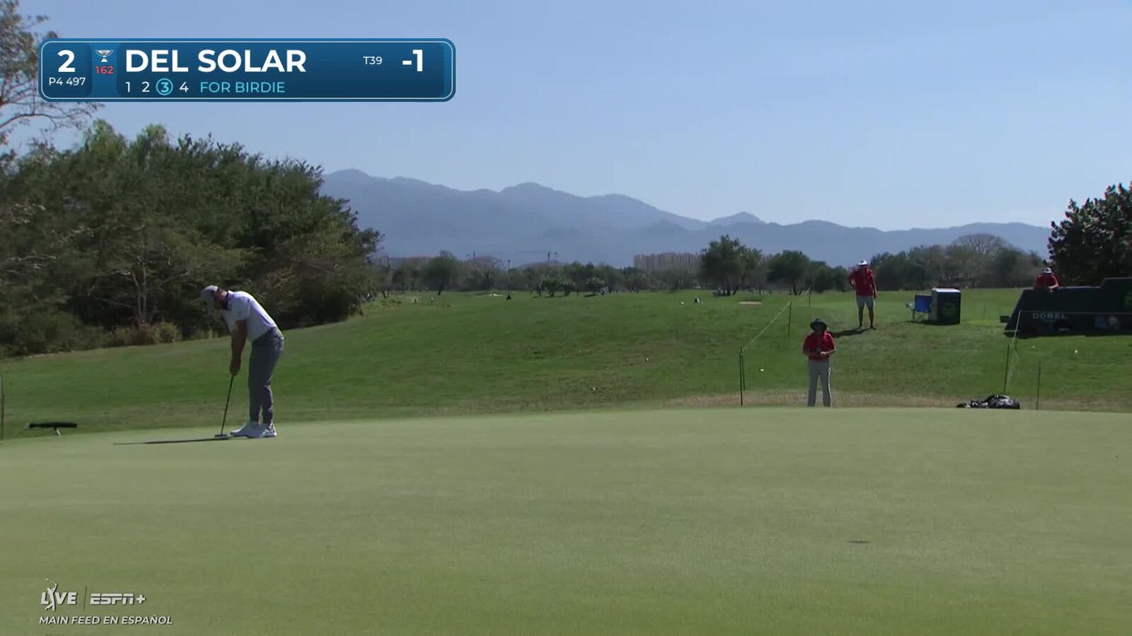 Cristobal Del Solar | Round 1 | 2nd hole | Shot 3 | 2025 Mexico Open