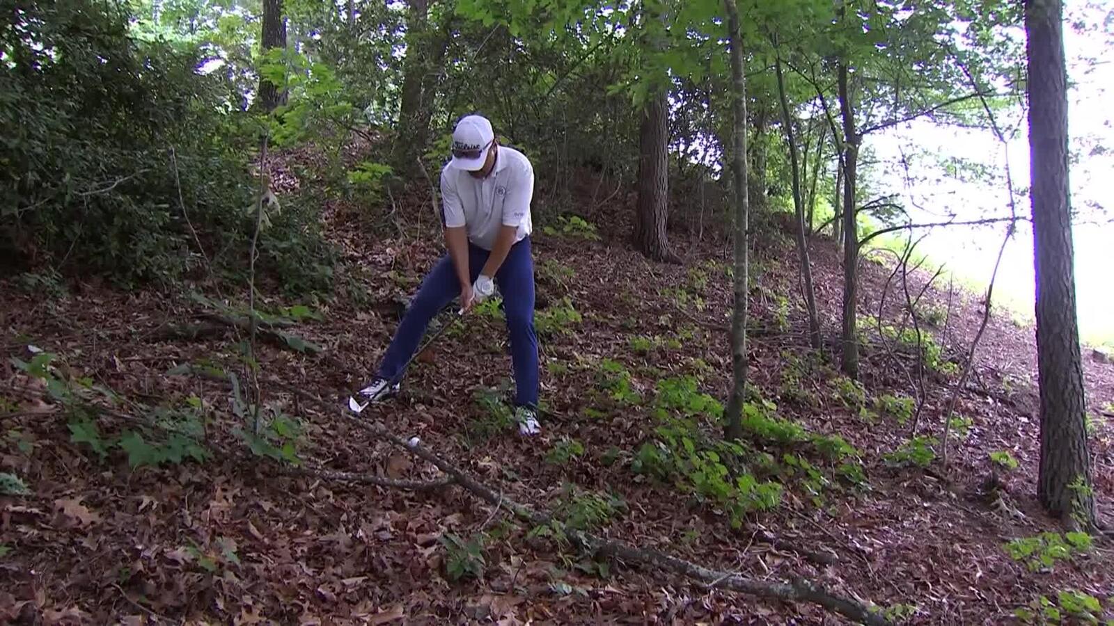 Charlie Wi | Round 4 | 18th hole | Shot 2 | 2025 Tradition