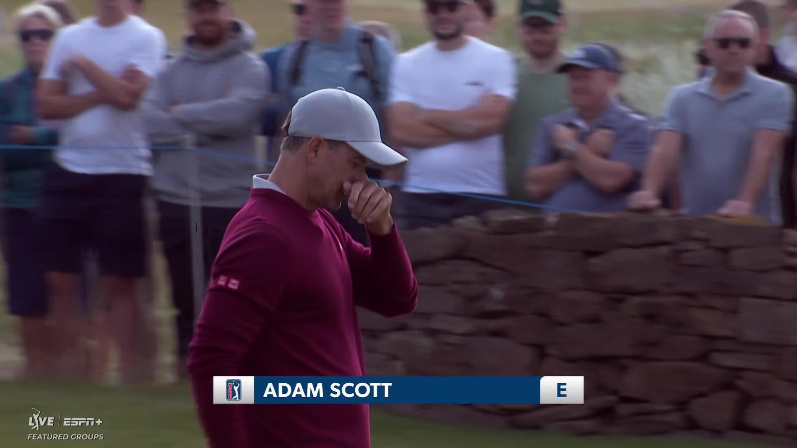 Adam Scott | Round 1 | 11th hole | Shot 4 | 2025 Genesis Scottish Open