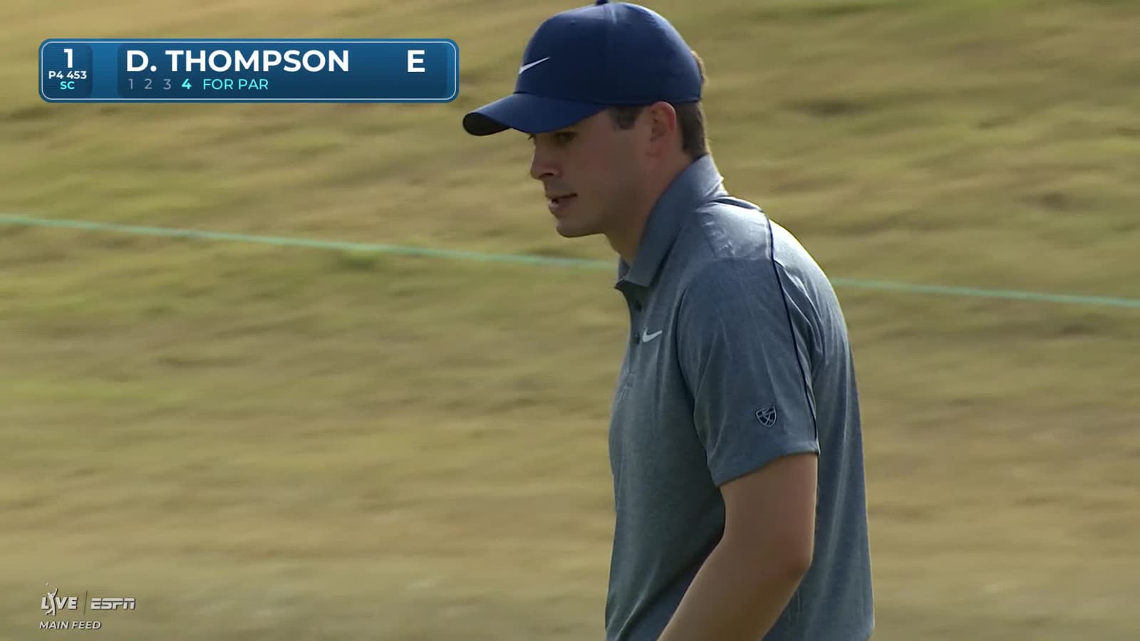 Davis Thompson | Round 1 | 1st hole | Shot 4 | 2026 The American Express