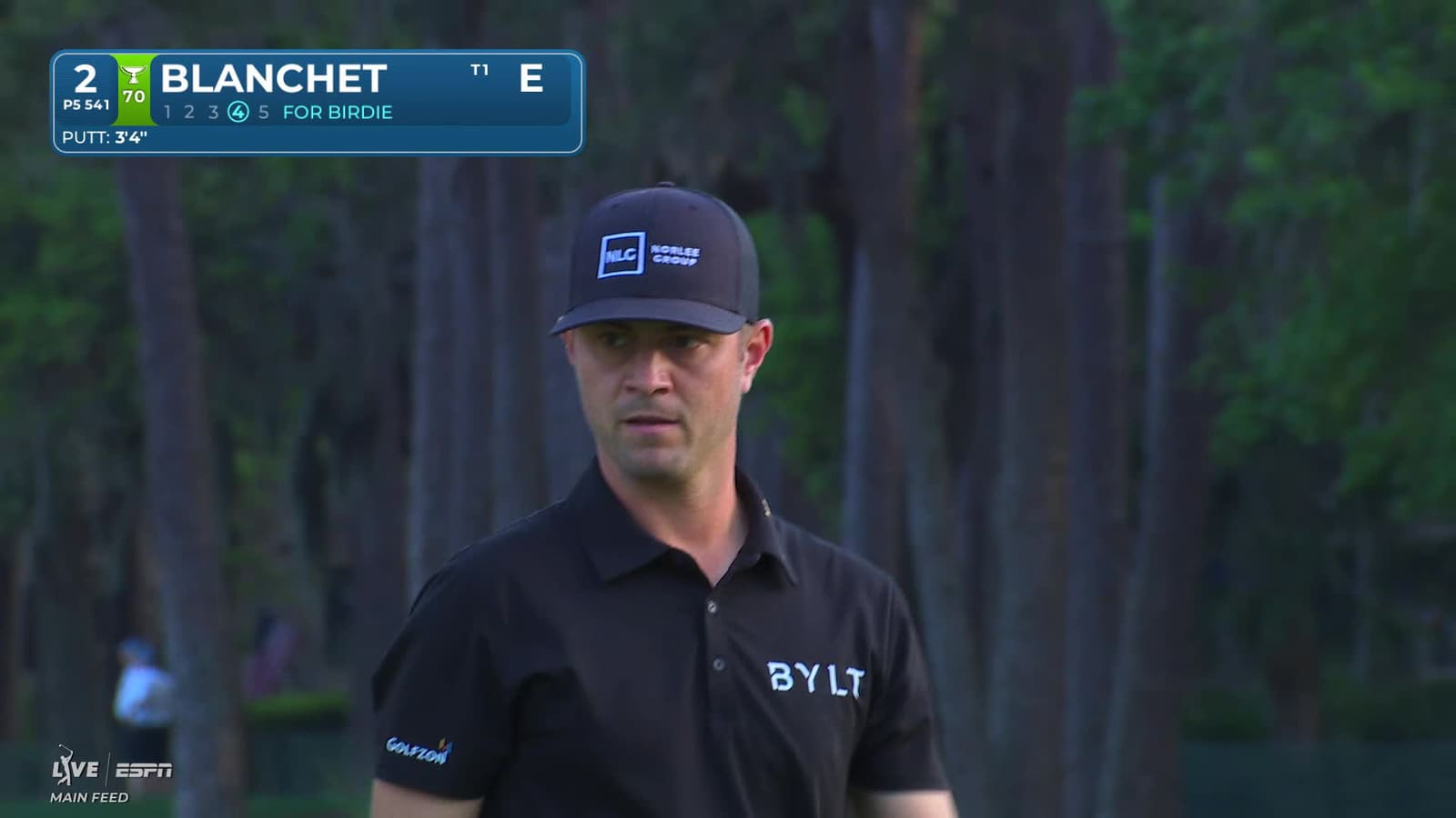 Chandler Blanchet | Round 1 | 2nd hole | Shot 4 | 2026 RBC Heritage