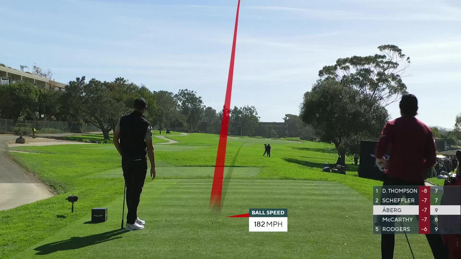 Ludvig Åberg | Round 3 | 10th hole | Shot 1 | 2025 Genesis