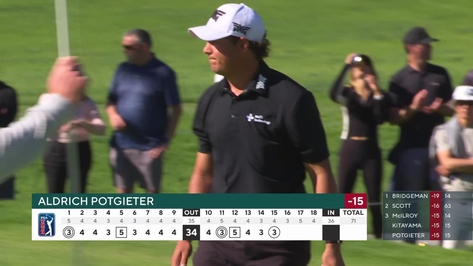 Aldrich Potgieter | Round 4 | 15th hole | Shot 3 | 2026 The Genesis