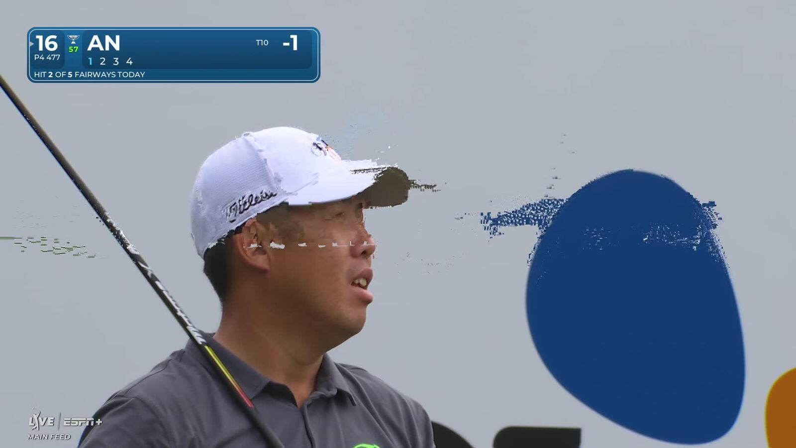 Byeong Hun An | Round 1 | 16th hole | Shot 1 | 2025 THE CJ CUP