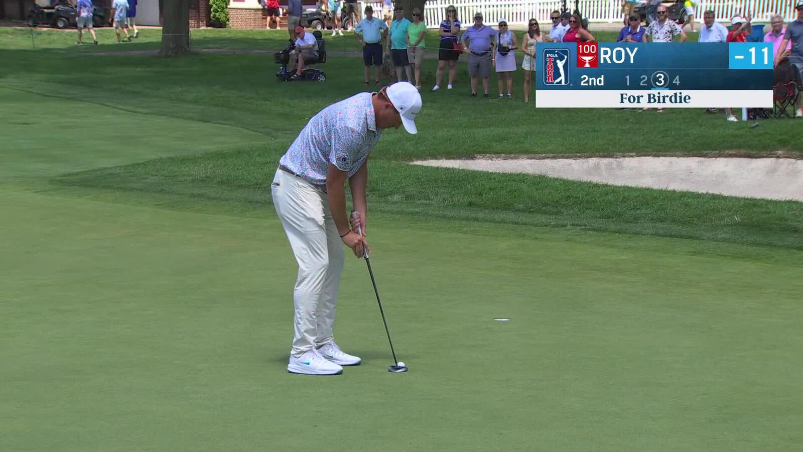 Kevin Roy | Round 3 | 2nd hole | Shot 3 | 2025 Rocket Classic