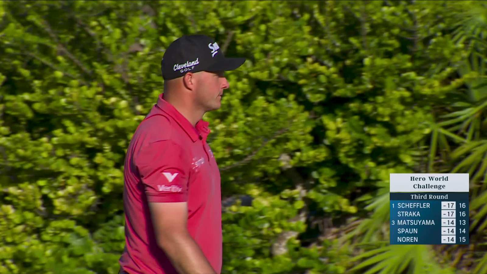 Sepp Straka | Round 3 | 16th hole | Shot 4 | 2025 Hero World Challenge