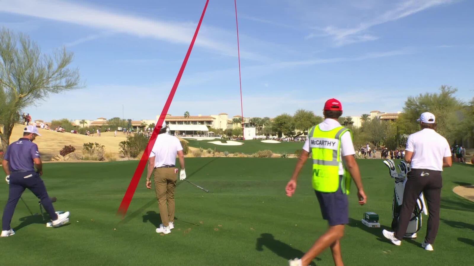 Will Chandler | Round 3 | 4th hole | Shot 1 | 2025 WM Phoenix Open