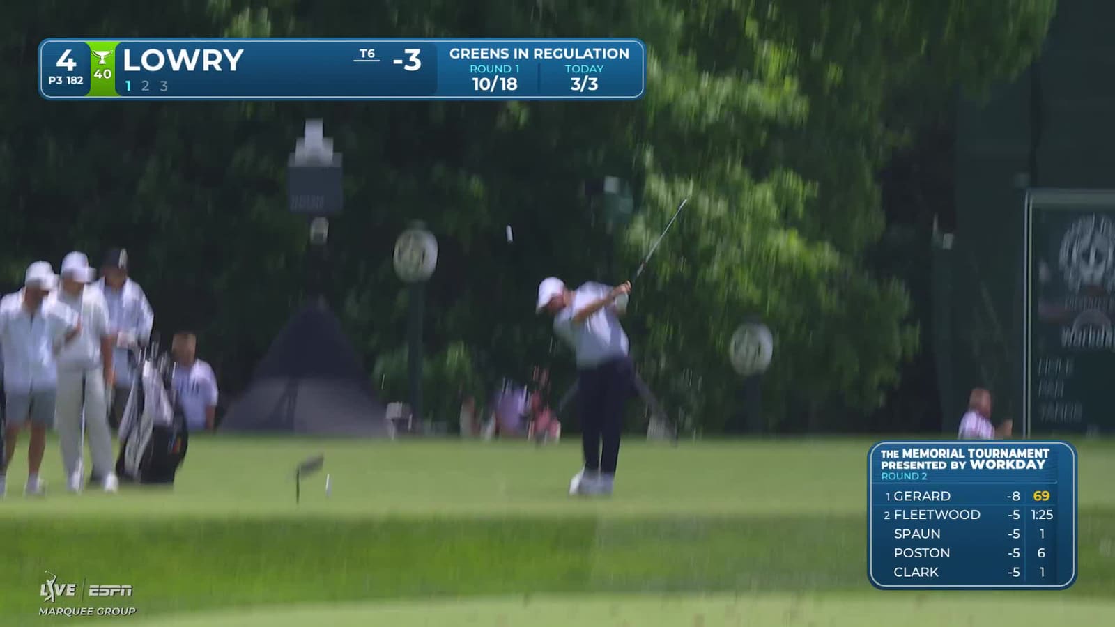 Shane Lowry | Round 2 | 4th hole | Shot 1 | 2026 the Memorial
