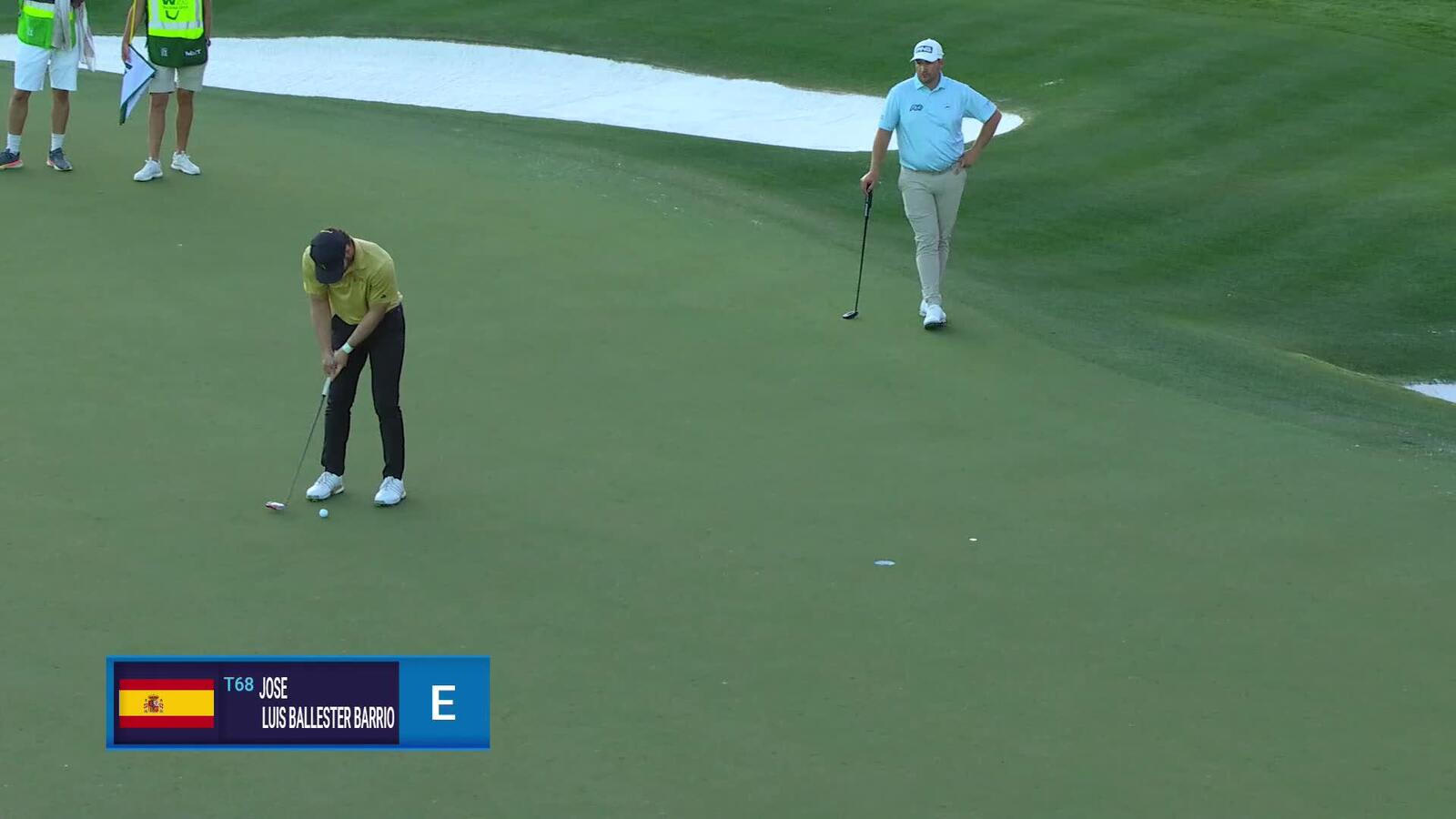 Jose Luis Ballester Barrio | Round 1 | 16th hole | Shot 3 | 2025 WM Phoenix Open