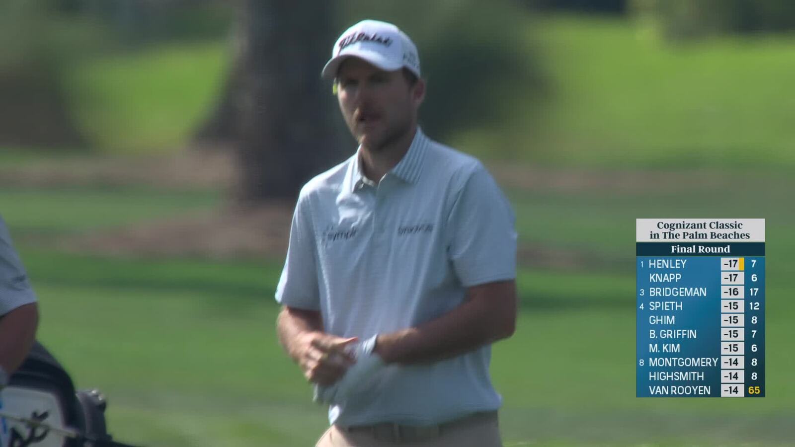 Russell Henley | Round 4 | 8th hole | Shot 2 | 2025 Cognizant Classic