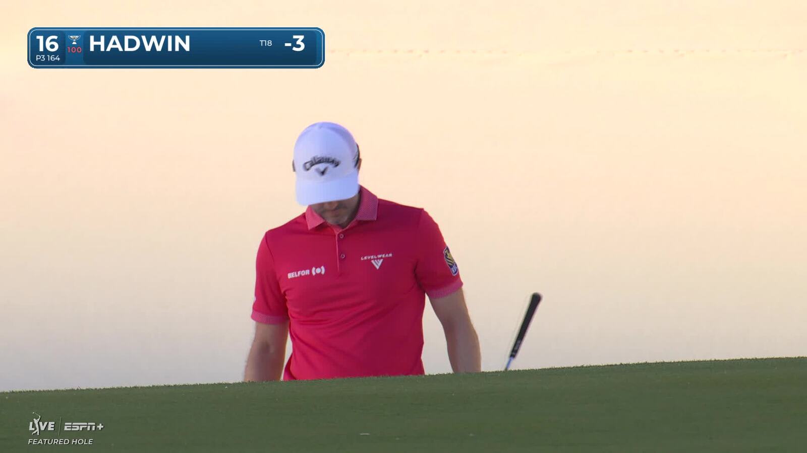 Adam Hadwin | Round 1 | 3rd hole | Shot 3 | 2025 WM Phoenix Open