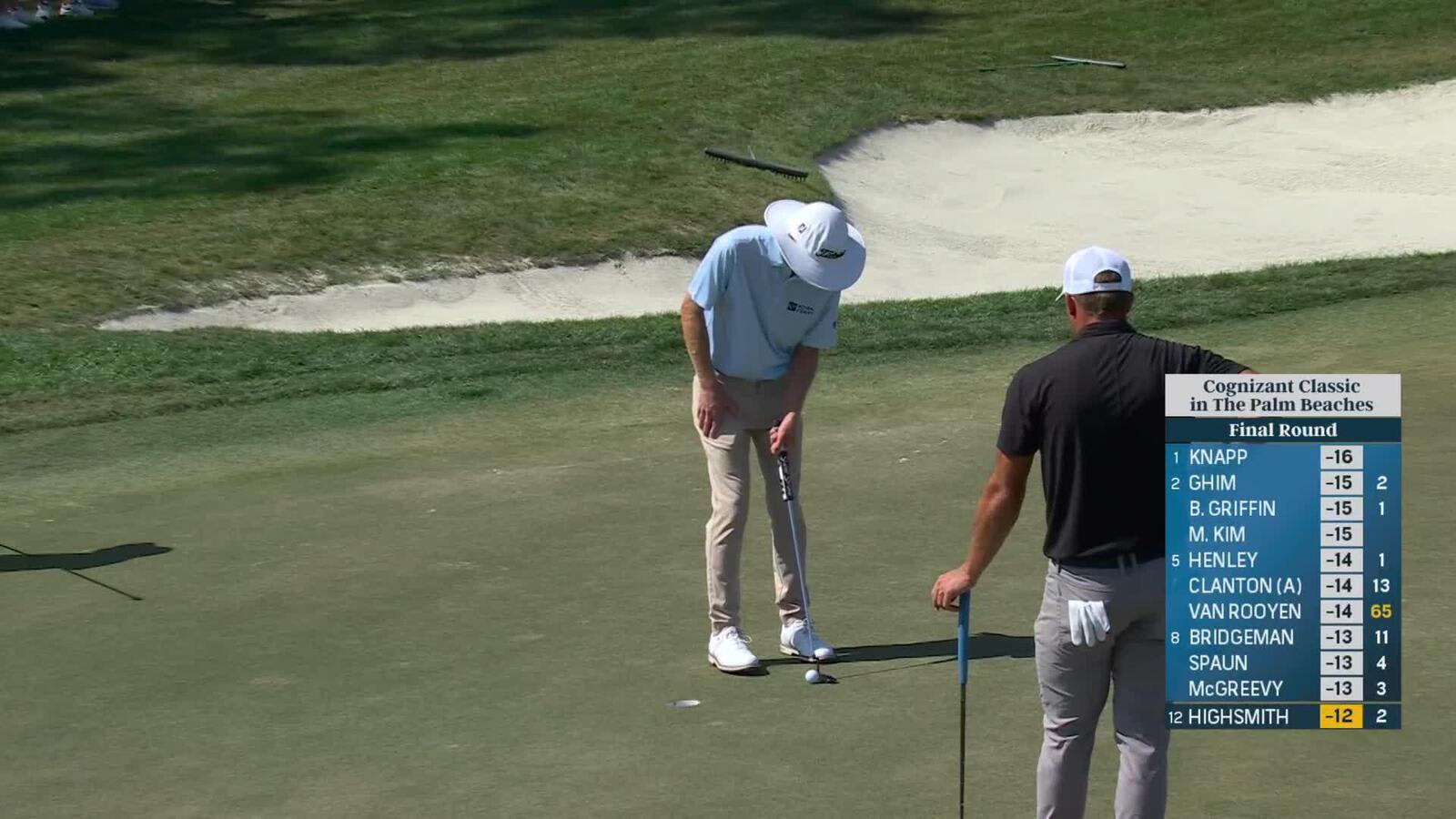 Joe Highsmith | Round 4 | 3rd hole | Shot 4 | 2025 Cognizant Classic