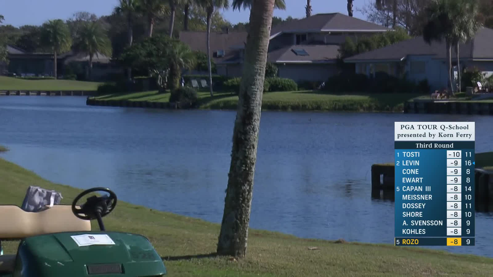 Marcelo Rozo | Round 3 | 10th hole | Shot 1 | 2025 PGA TOUR Q-School