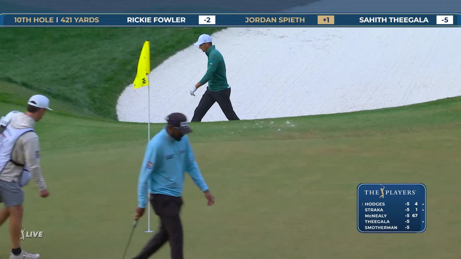 Jordan Spieth | Round 2 | 10th hole | Shot 4 | 2026 THE PLAYERS