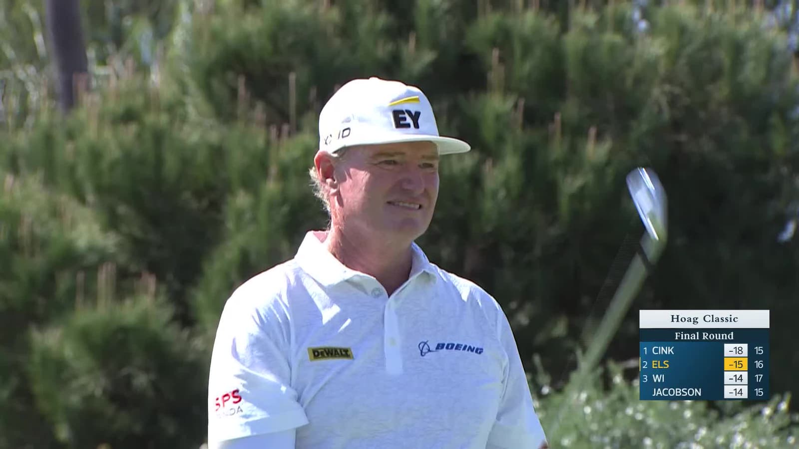 Ernie Els | Round 3 | 17th hole | Shot 1 | 2026 Hoag Classic