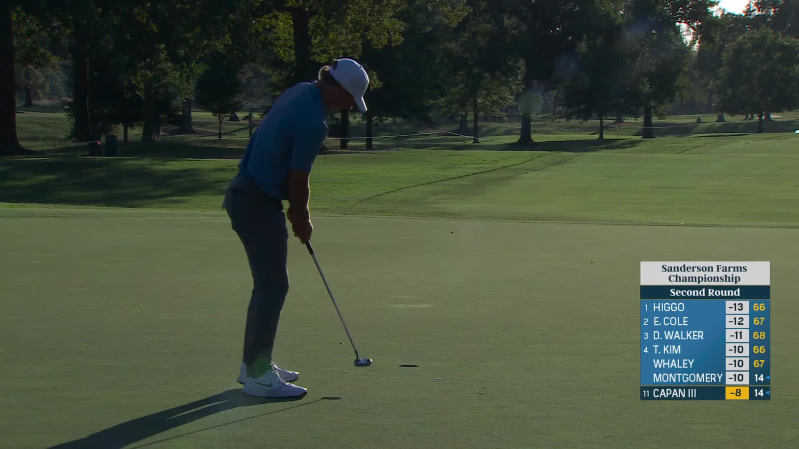 Frankie Capan III | Round 2 | 6th hole | Shot 4 | 2025 Sanderson Farms