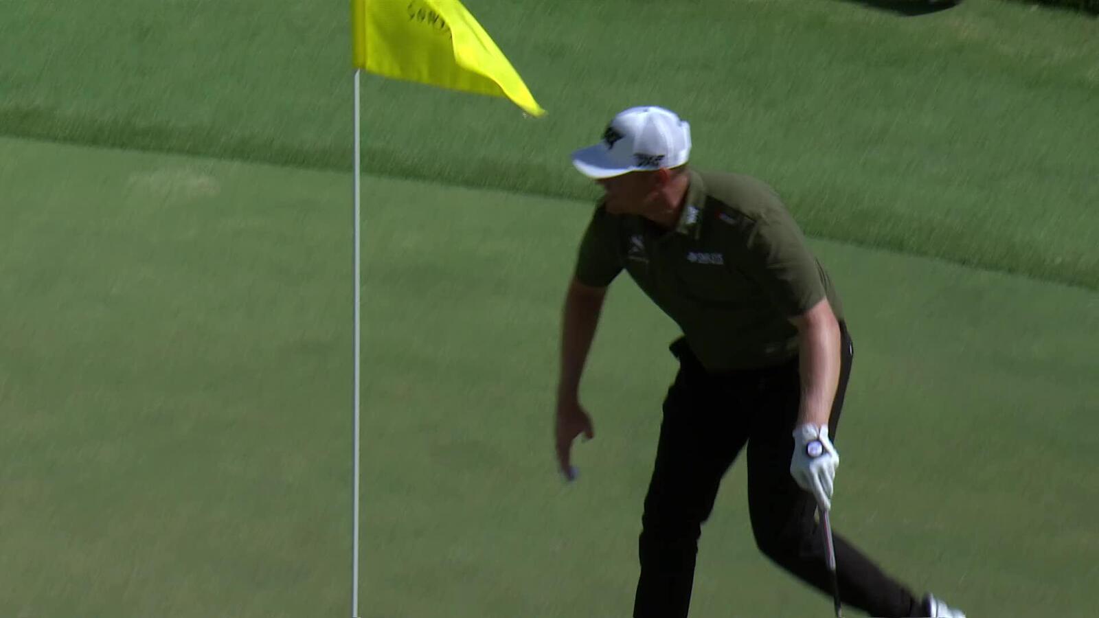 Patrick Fishburn | Round 4 | 17th hole | Shot 2 | 2025 Sony Open