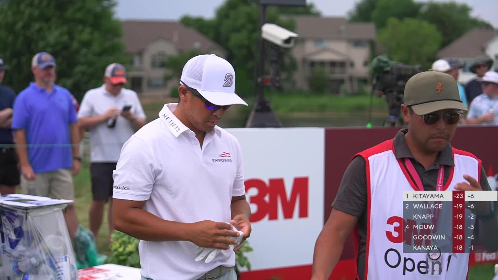 Kurt Kitayama | Round 4 | 9th hole | Shot 1 | 2025 3M Open