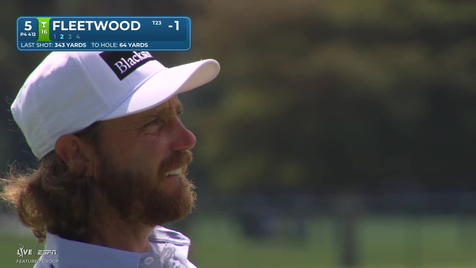 Tommy Fleetwood | Round 1 | 5th hole | Shot 2 | 2026 Cadillac