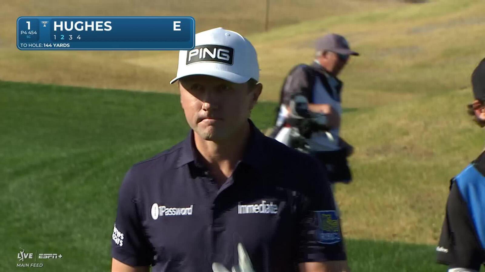 Mackenzie Hughes | Round 1 | 1st hole | Shot 2 | 2025 The American Express