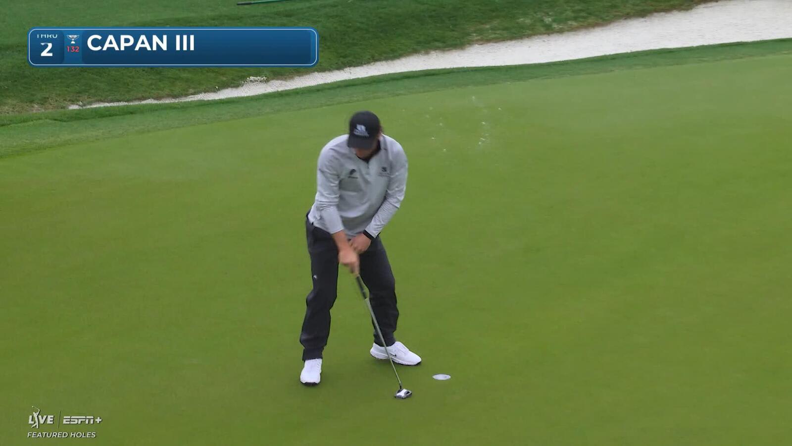 Frankie Capan III | Round 1 | 2nd hole | Shot 4 | 2025 Houston Open